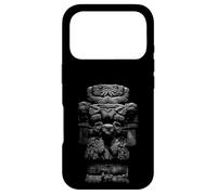 Statue de la déesse aztèque Coatlicue - Art mythologique du Mexique Antique Coque pour iPhone 17 Pro