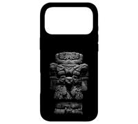 Statue de la déesse aztèque Coatlicue - Art mythologique du Mexique Antique Coque pour iPhone 17 Pro Max