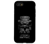 Statue de la déesse aztèque Coatlicue - Art mythologique du Mexique Antique Coque pour iPhone SE (2020) / 7/8
