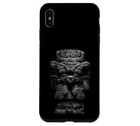 Statue de la déesse aztèque Coatlicue - Art mythologique du Mexique Antique Coque pour iPhone XS Max