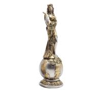 Statue de la déesse Fortuna - Sculpture de la déesse romaine Fortuna, ornement de la déesse de la chance Fortuna | Sculpture de divinité Fortuna, figurine de collection grecque élégante pour la décora