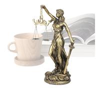 Statue De La Justice Sculpture en Résine Artisanale