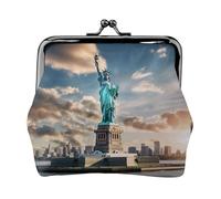 Statue de la Liberté à New York - Petit kit de voyage - Pochette compacte pour camping, aventures et excursions de pêche, noir, One Size, Art déco