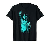Statue de la Liberté Graffiti Oeuvre d'art T-Shirt