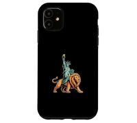 Statue de la Liberté Lion Coque pour iPhone 11