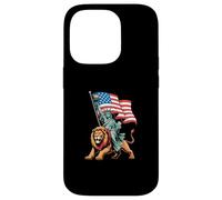 Statue de la Liberté Lion Coque pour iPhone 14 Pro