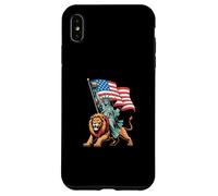 Statue de la Liberté Lion Coque pour iPhone XS Max
