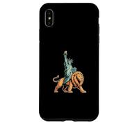 Statue de la Liberté Lion Coque pour iPhone XS Max