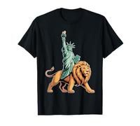 Statue de la Liberté Lion T-Shirt