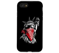 Statue de la liberté, New York, USA, Bandana, Freedom Design Coque pour iPhone SE (2020) / 7/8