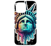 Statue de la liberté, New York, USA, Gotham, amérique Design Coque pour iPhone 13 Pro Max