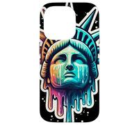 Statue de la liberté, New York, USA, Gotham, amérique Design Coque pour iPhone 14 Pro