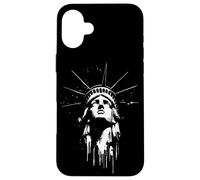 Statue de la liberté, New York, USA, Gotham, amérique Design Coque pour iPhone 16 Plus