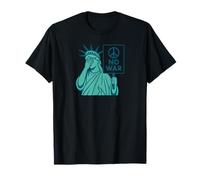 Statue de la Liberté No War Anti-Guerre Tête dans Les Mains T-Shirt