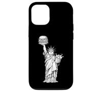 Statue de la liberté, Poulet, Burger, USA, Icône, Nuggets Coque pour iPhone 12/12 Pro