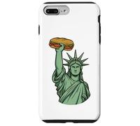 Statue de la Liberté Salami Sandwich Guy Stand for Freedom Coque pour iPhone 7 Plus/8 Plus