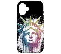 Statue de la liberté, USA, New York, Gotham, amérique Design Coque pour iPhone 16