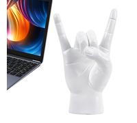 Statue de la main du rock roll, statue de la main de la main du geste - Statues de doigt, sculpture d'art moderne, décoration de maison, cadeaux