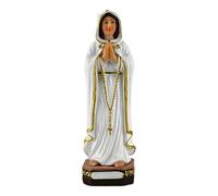 Statue De La Mère Sacrée avec Enfant en Résine Figurine Catholique Design Léger pour Les Collectionneurs Fidèles Chrétiens Décoration Religieuse Familiale pour La Maison