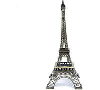 Statue De La Tour Eiffel En Métal À Collectionner Cadeaux De Paris,Ornement De Table En Métal De La Tour Eiffel,Réplique Du Support Souvenirs Pour La Décoration De La Maison Et Du Bureau ( Color : 38c