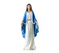 Statue de la Vierge Marie de 45,7 cm, statues de notre Dame de Grâce Sainte Mère Sainte, Sculpture Catholique, Figurine religieuse Chrétienne Jardin Extérieur