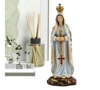 Statue de la Vierge Marie en extérieur, statue de la Sainte Mère, Statue de Marie priant, Figurine de sauveur en prière en résine, décoration de maison, décoration de chapelle pour la maison, cour, Pa