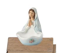 Statue De La Vierge Marie,Statue Marie | Sculpture Religieuse Porte-Figurine Décoration pour Femmes Famille Église Intérieur Maison Jardin Extérieure Jardin Terrasse Maison Familiale Femme Croyante P