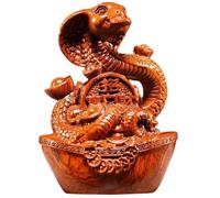 Statue de l'année du serpent, statuette de serpent du nouvel an chinois | Figurine de serpent du Nouvel An chinois - Figurines de serpent de table pour salon, zone de travail