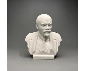 Statue de Lénine Buste Collection Philosophe grec Tête de Philosophe Grec, Figurine en gypse Sculpture pour salon, maison, étagère, décoration moderne, esquisse, pratique, modélisme artistique