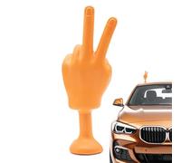 Statue de main - Sculpture de main qui secoue la main, statue de geste, autocollant pour casque - Ornements pour homme et femme, accessoires de moto automobile