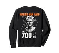 Statue de Méduse Qui Rend Les Hommes durs Depuis 700 Avant JC Mythologie Moderne Sweatshirt