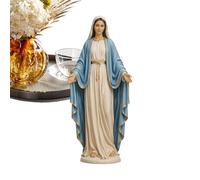 Statue de Mère Marie, sculpture catholique, figurine de mère bénie - pour salle de prière, étude, maison, église, cathédrale,