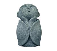 Statue De Moine Bouddha - Sculpture Zen En Pierre, Figurine Spirituelle, Décoration De Jardin, Maison, Méditation, Yoga, Chambre À Coucher, Salle De Bain, Patio, Aquarium, Aquarium | Ambiance Décorati