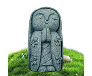 Statue de Moine en Pierre, Sculpture Zen de Bouddha, décoration Religieuse Bouddhiste, Maison, Yoga, Chambre à Coucher, Salle de Bain, Bureau, Patio