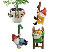 Statue de nain de jardin extérieur - Sculpture de nain de jardin - Figurine de nain de jardin - Décoration de nain de jardin - Statue de nain de jardin pour pelouse - Décoration de nain de jardin