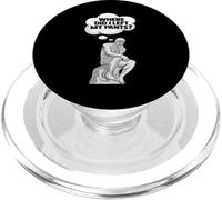 Statue de penseur Pantalon Design pour Un étudiant en philosophie PopSockets PopGrip pour MagSafe