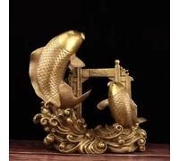 Statue de Porte de Dragon sautant de Carpe, décoration de Salon, Aide aux études et à la carrière,