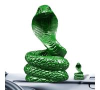 Statue De Serpent en Bois, Petites Figurines De Serpent Feng Shui Chinois, Cadeau De L'année 2025 du Serpent, Sculpture De Serpent pour La Chance Et Le Succès