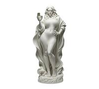 Statue De Sorcière Avec Attitude, Design Accrocheur, 20 Cm, Figurine En Résine Avec Doigt D'honneur Sans Excuse, Décoration Artistique Moderne Audacieuse, Placement Polyvalent, Pour Bureaux, Bibliothè