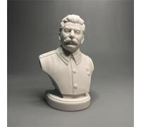 Statue de Staline, tête, Joseph, Staline, statue de buste, gypse, figure, mythologie, sculpture, salon, décoration d'intérieur, décoration moderne et collection, croquis, pratique, art bricolage