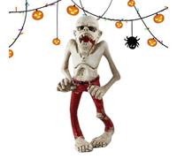Statue de vampire d'Halloween - Figurine de cadavre de momie en résine | Décoration de bureau festive amusante | Sculpture décorative délicate pour une atmosphère effrayante et une présentation de