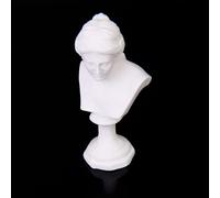 Statue De Vénus En Résine Blanche, Accessoire Miniature Pour Maison De Poupée, Sculpture De Buste, Décoration, 1/12