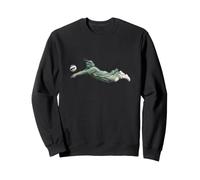 Statue de Volleyball - Sauvetage en Plongeon et Manchette Sweatshirt