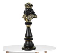 Statue d'échecs - Pièce - Sculpture en résine - Ornement créatif