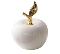 Statue décorative - Céramique - Décoration de chambre pour entrée - Silhouettes de table de salon, chambre à coucher, jardin, bibliothèque, table de chevet, cheminée, sculptures en forme de fruits