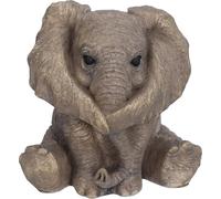 Statue d'éléphant en résine Artisanat Eléphant mignon Ornement Décoration de la maison pour le salon Chambre à coucherType 1