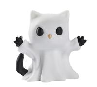 Statue d'Halloween mignonnes - Décoration de bureau - Mini figurine de chat unique pour Halloween - Pour la maison et le bureau - C - Taille unique