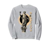 Statue Dionysos Dieu du vin Mythologie Grecque Grèce Antique Sweatshirt