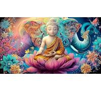 Statue-divinité Indienne_4.png Puzzle 1000 pièces Cadeau Unique Jeu éducatif défi Jouet de qualité supérieure Peinture Art pour Adultes et Enfants Statue-divinité Indienne_4.png75x50cm/1000pcs