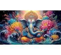 Statue-divinité Indienne Puzzle 1000 Pieces Cadeau Unique Jeu éducatif défi Jouet de qualité supérieure Peinture Art pour Adultes et Enfants Statue-divinité indienne75x50cm/1000pcs